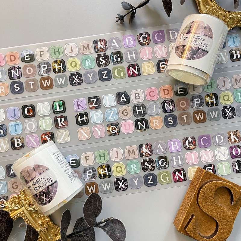 Happy Alphabet Tape Roll | Dan Sheng