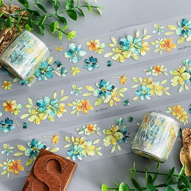Gold Blue PET Tape | Xiao Bai Jia