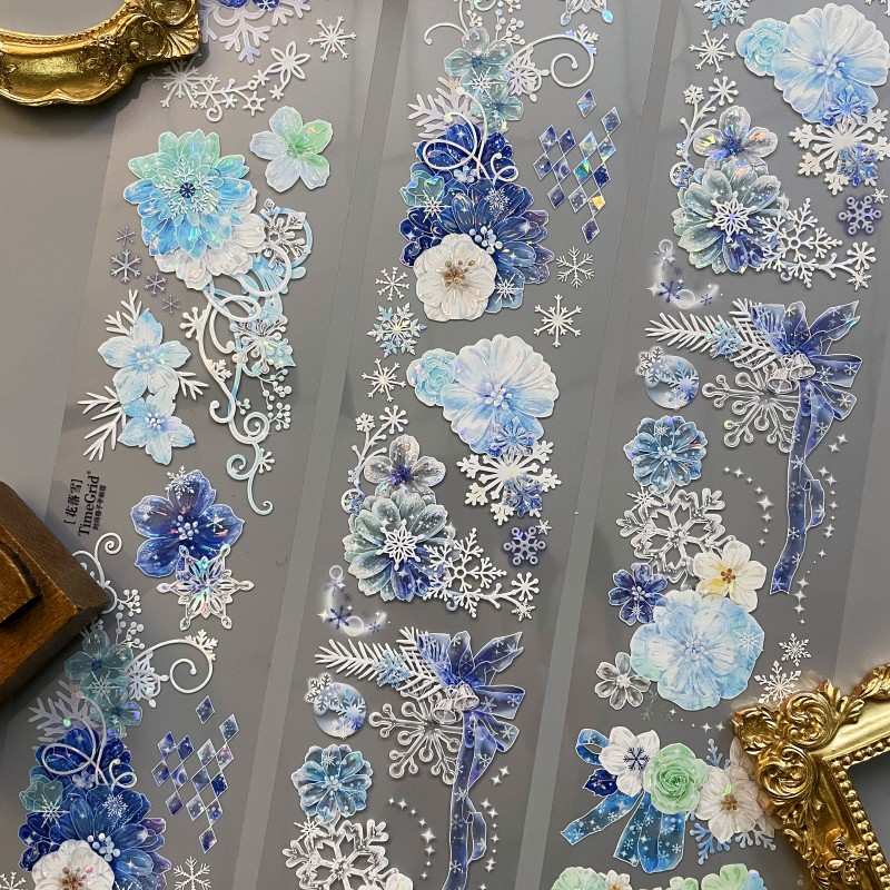 Petal Snow PET Tape | Time Gird