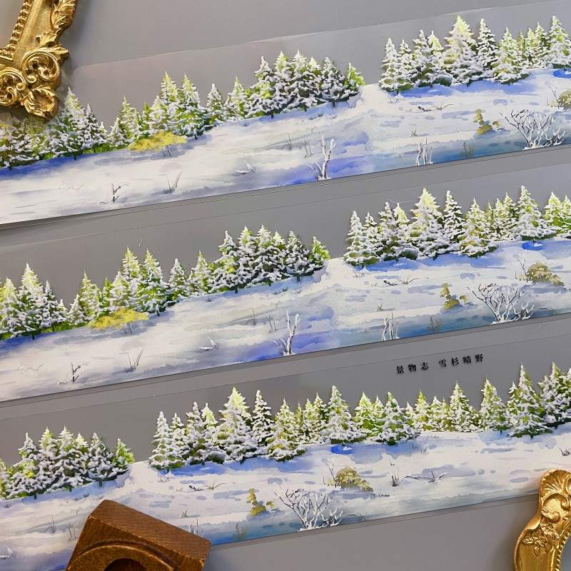 Snowfir Plain PET Tape | ZERO