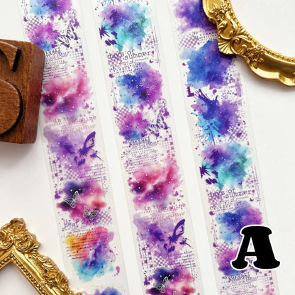 Luminous Gradient PET Tape Roll