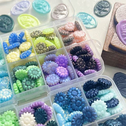 Aurora Sparkle Wax Bead Box