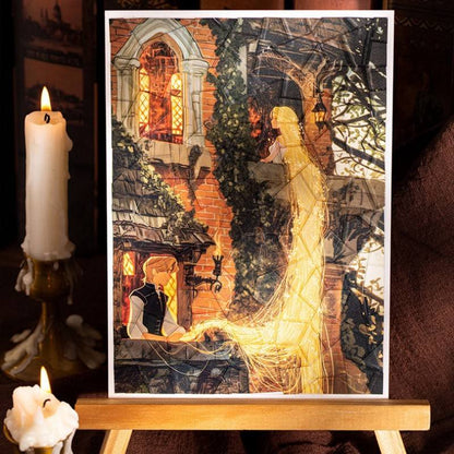 Fairy Tale Paint-by-Number Sticker Kit