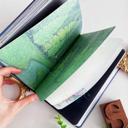 Lunar Deer Illustrated Notebook