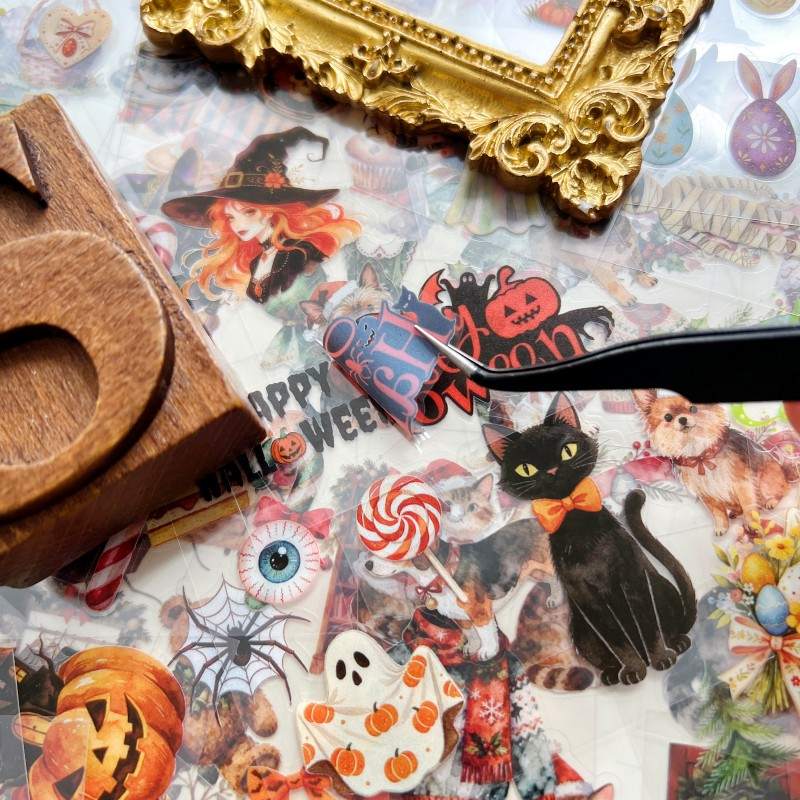 Festival Whimsy Sticker 100PCS