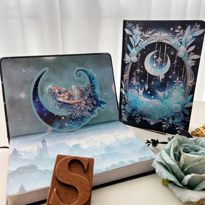 Night Witchery Illustrated Notebook