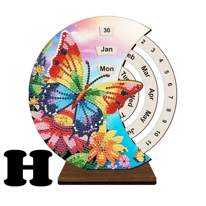 DIY Diamond Art Tabletop Perpetual Calendar Kit