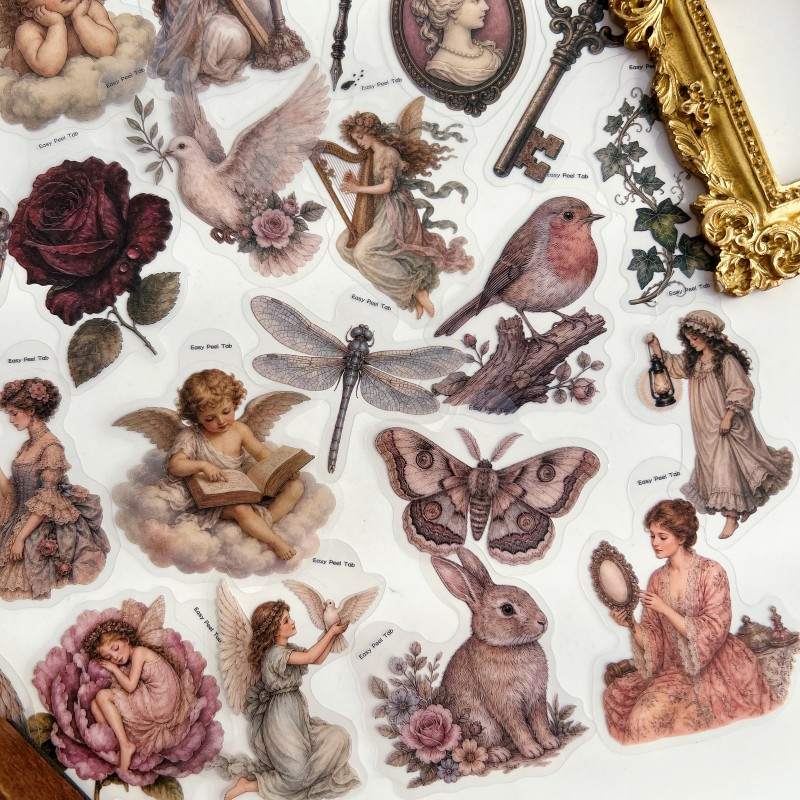 Angel Bloom Sticker 50PCS