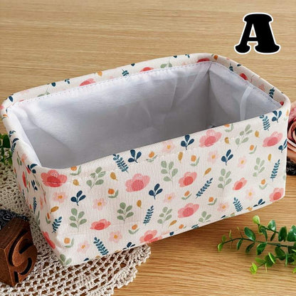 Wildflowers Fabric Desktop Organizer