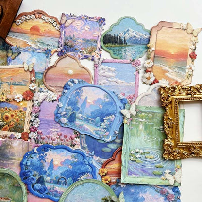 Monet's Picture Frame Sticker 60PCS