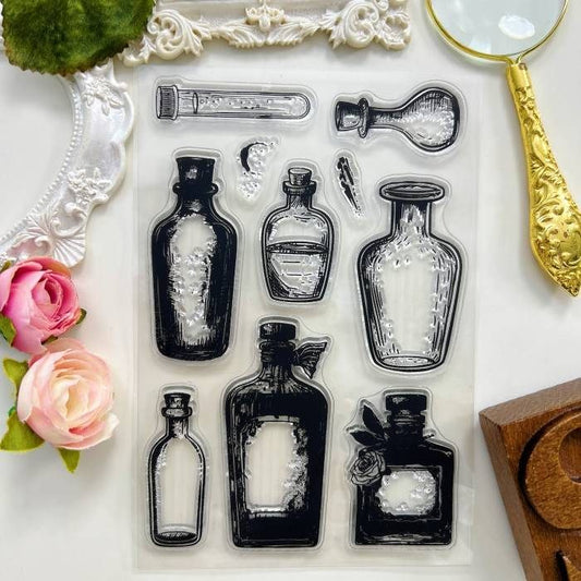 Storage Bottle Clear Stamp