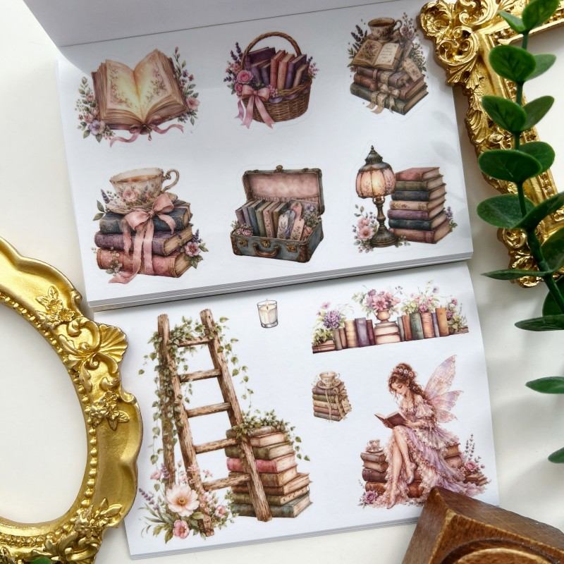 Fairy Bookshop Sticker Book 20Sheets