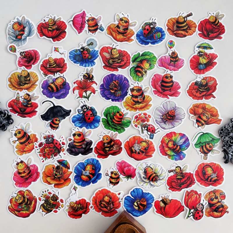 Nectar Bee Sticker 50PCS