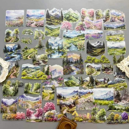 Nature Chronicles Sticker 60PCS