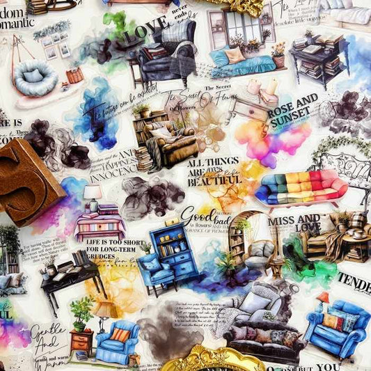 Colorful Corner Sticker 90PCS