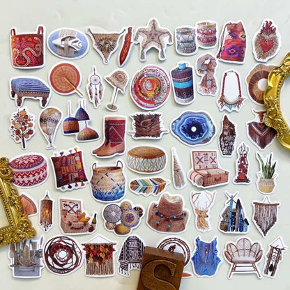 Boho Spirit Sticker 50PCS