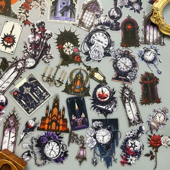 Old Castle Eve Sticker 90PCS