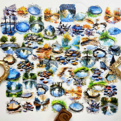 Path Of Puddles Sticker 60PCS