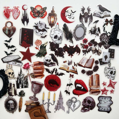 Antique Horror Sticker 50PCS