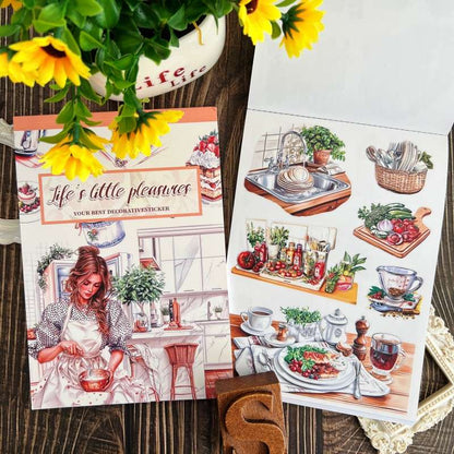 Life's Little Pleasures Sticker Book 20Sheets