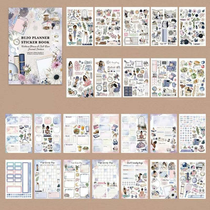 Wellness Fitness Sticker Book 24Sheets
