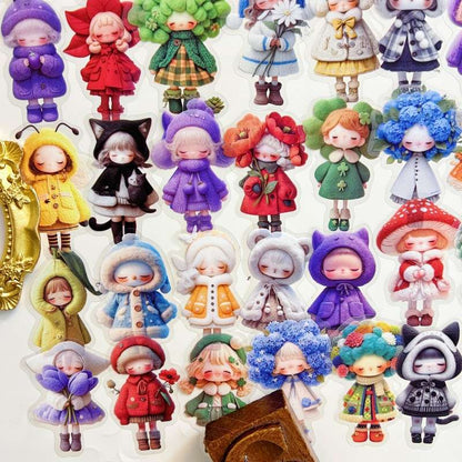 Candy Velvet Sticker 60PCS