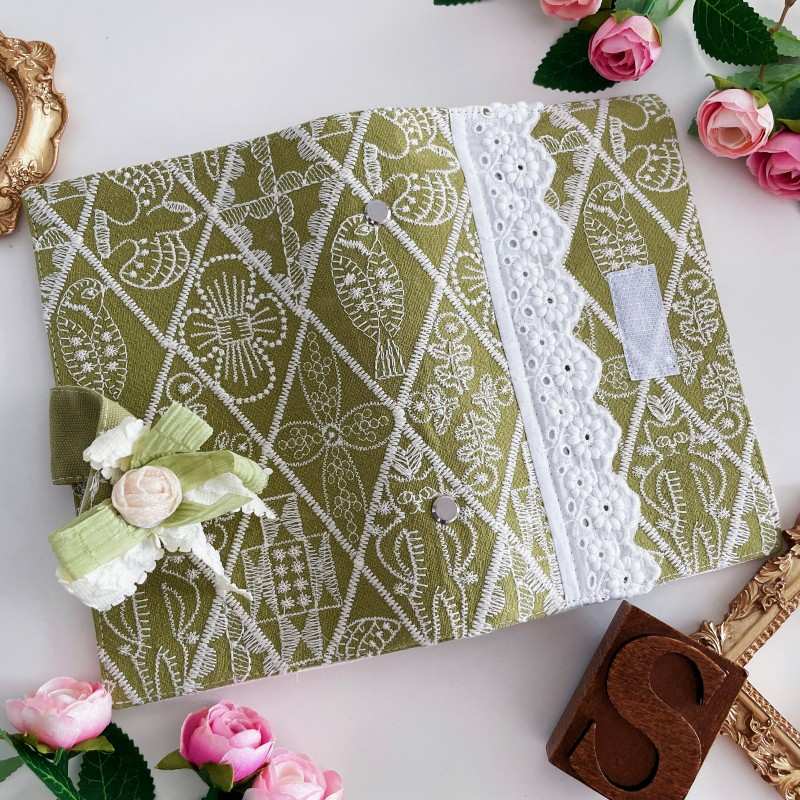 Sage Bloom Loose-Leaf Journal