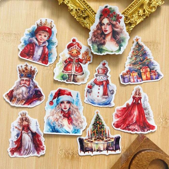 Christmas Royalty Sticker 20PCS