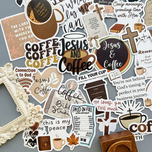 Bean Quotes Sticker 50PCS