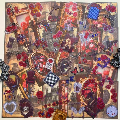 Wilted Palace Ephemera Mystery Kit 90PCS