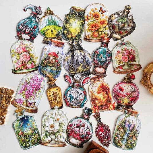 Illusion Bottles Sticker 20PCS