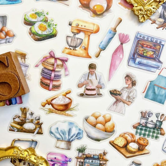 Oven Love Sticker 50PCS