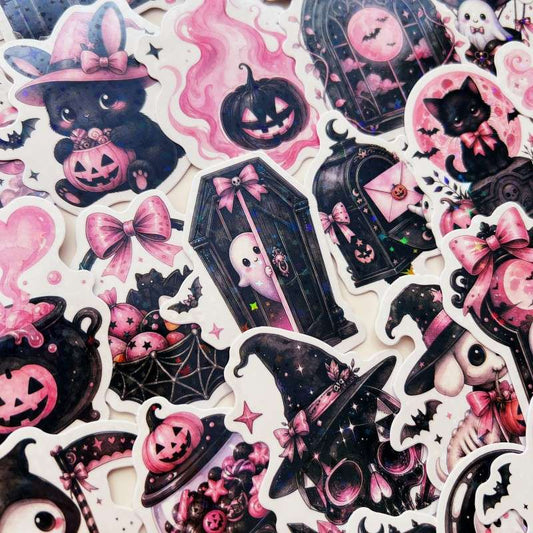 Blush Hallow Sticker 50PCS