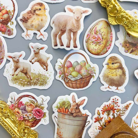 Fresh Easter Sticker 40PCS