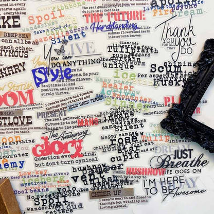 Whispers Between Words Sticker 100PCS