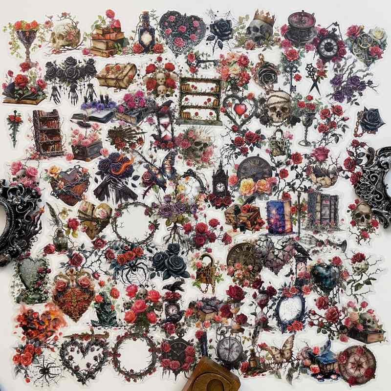 Rose Lament Sticker 90PCS