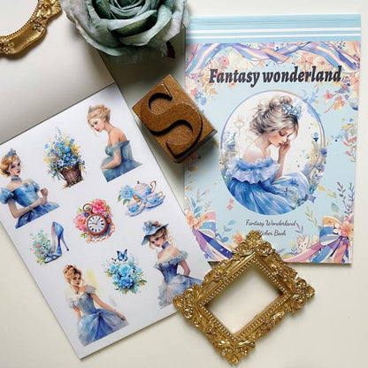 Fantasy Wonderland Sticker Book 20Sheets