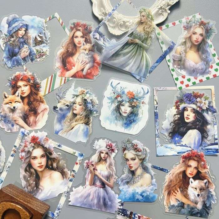 Snow Time Sticker 45PCS