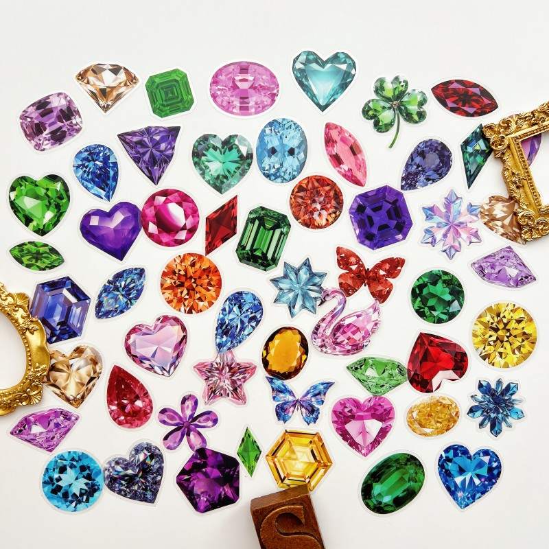 Gem Spark Sticker 50PCS
