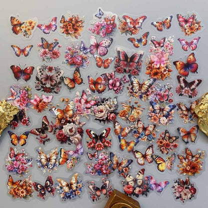 Crimson Wings Sticker 60PCS