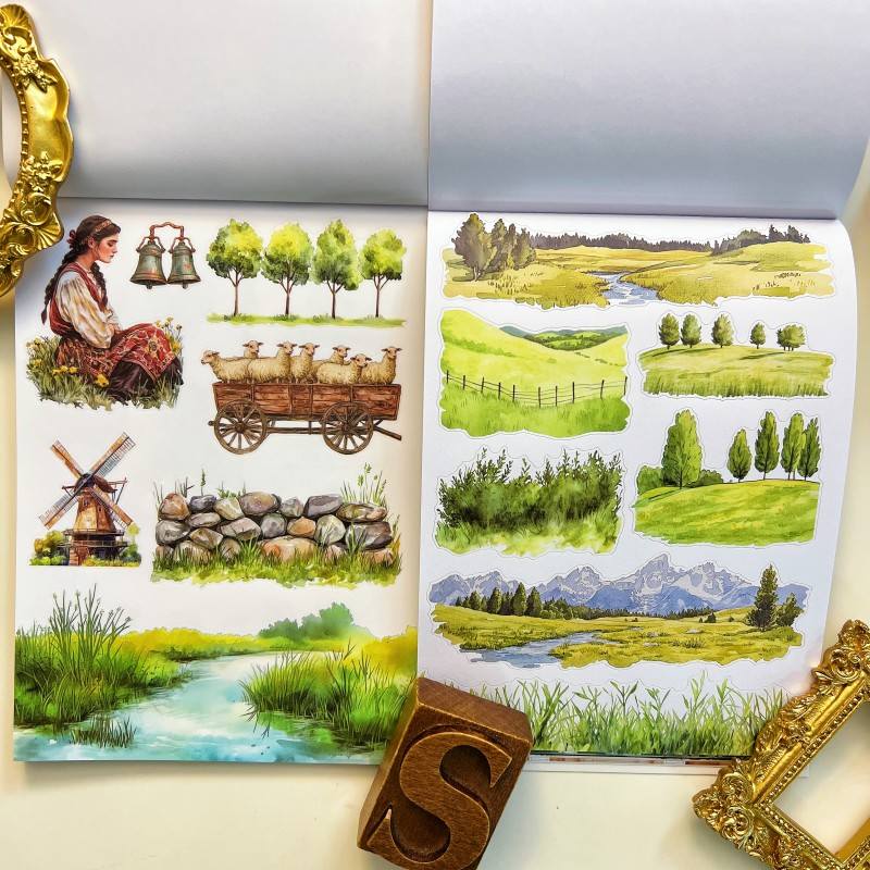 Shepherd's Watch Sticker Book 20Sheets