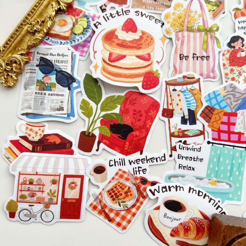 Weekend Mood Sticker 50PCS