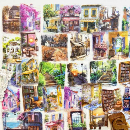 Dusk Promenade Sticker 60PCS