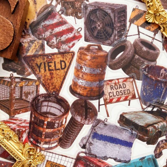 Rust & Dust Sticker 50PCS
