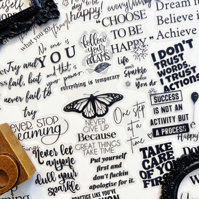 Rise Words Sticker 50PCS