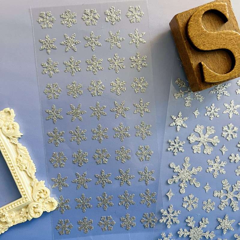 Crystal Flake Sticker