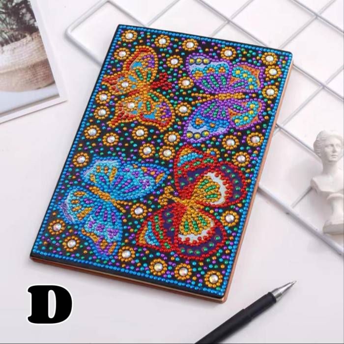 Animal Diamond Painting Dots Notebook Kit