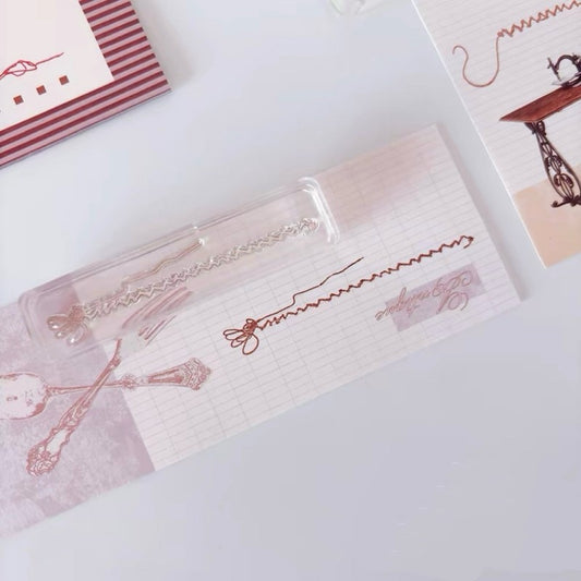 Stitch Line Acrylic Stamp