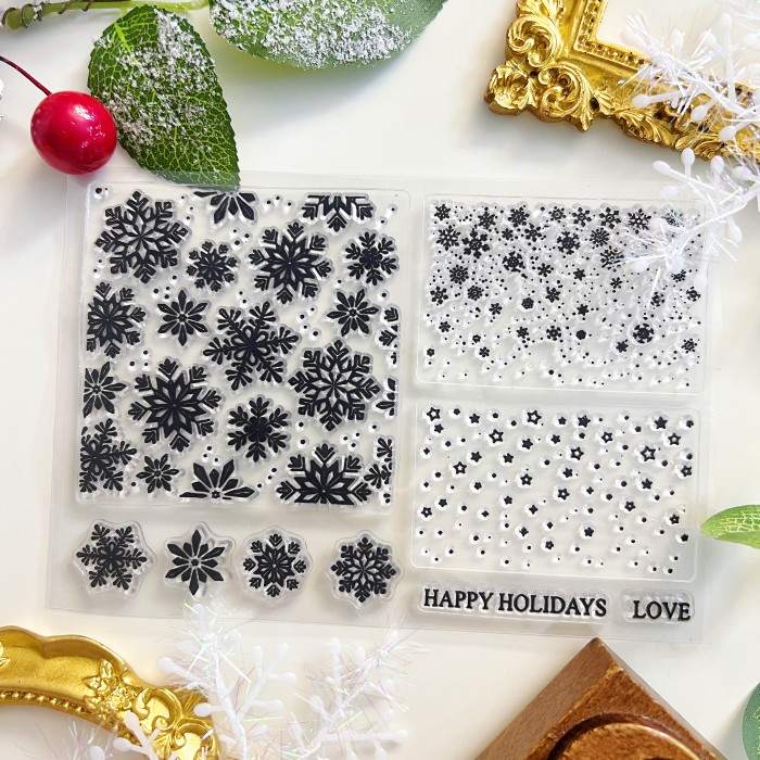 Chill Flake Clear Stamp