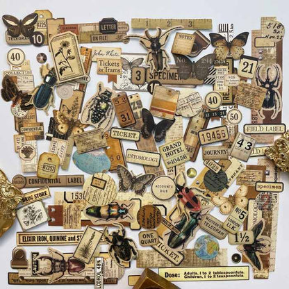 Papery Wings Sticker 60PCS